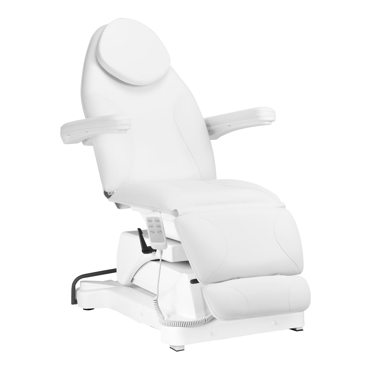 COSMETIC CHAIR ELECTR. SILLON BASIC 3 ACT. SWIVEL WHITE