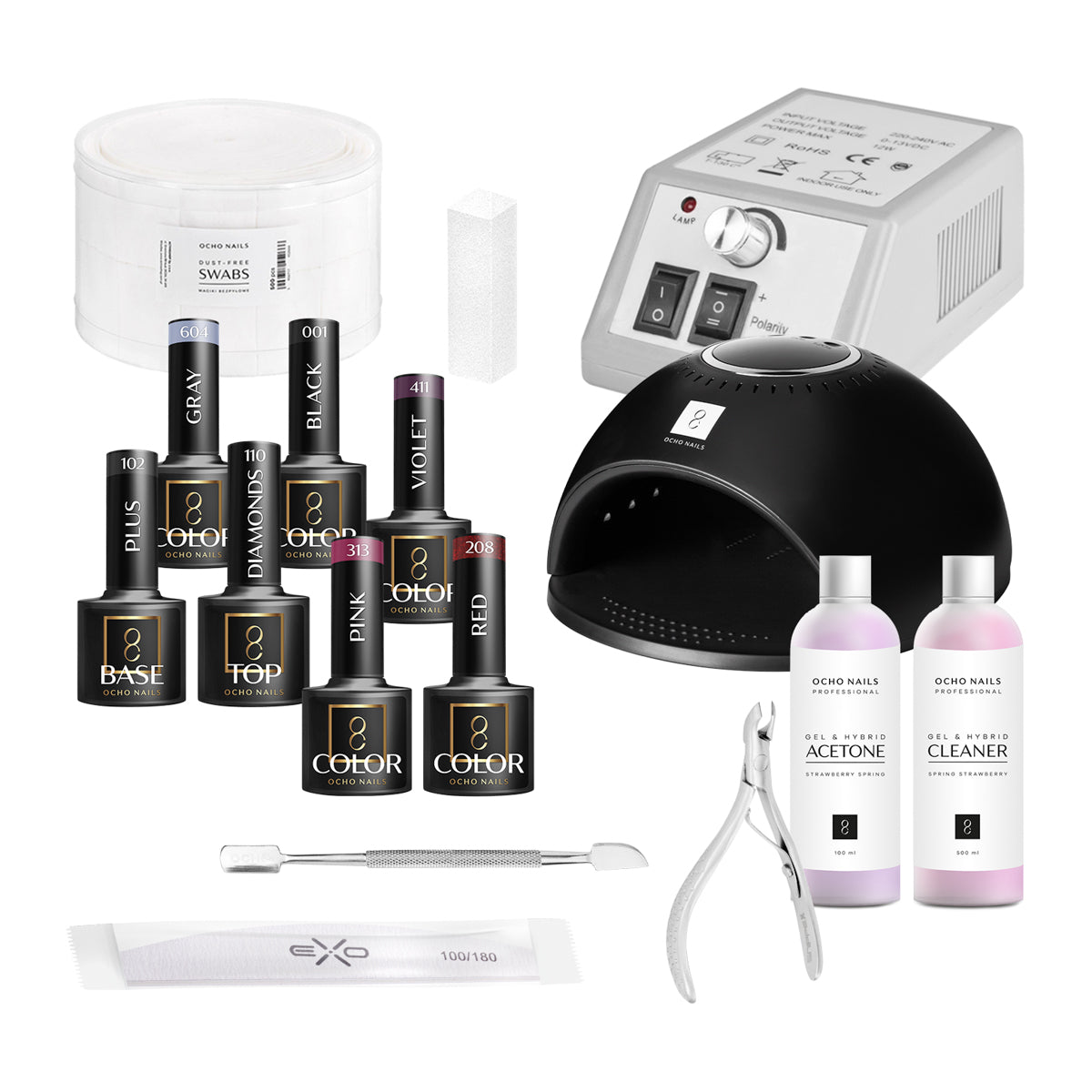 OCHO NAILS hybride starterkit 2