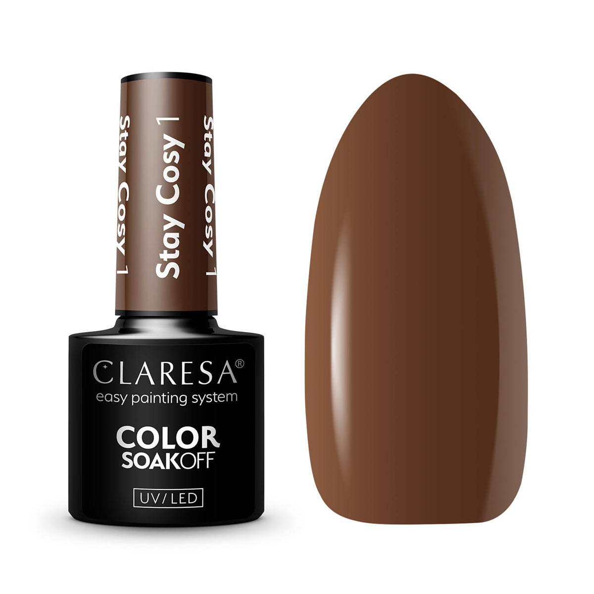 Claresa hybride nagellak Stay Cosy 1 -5g