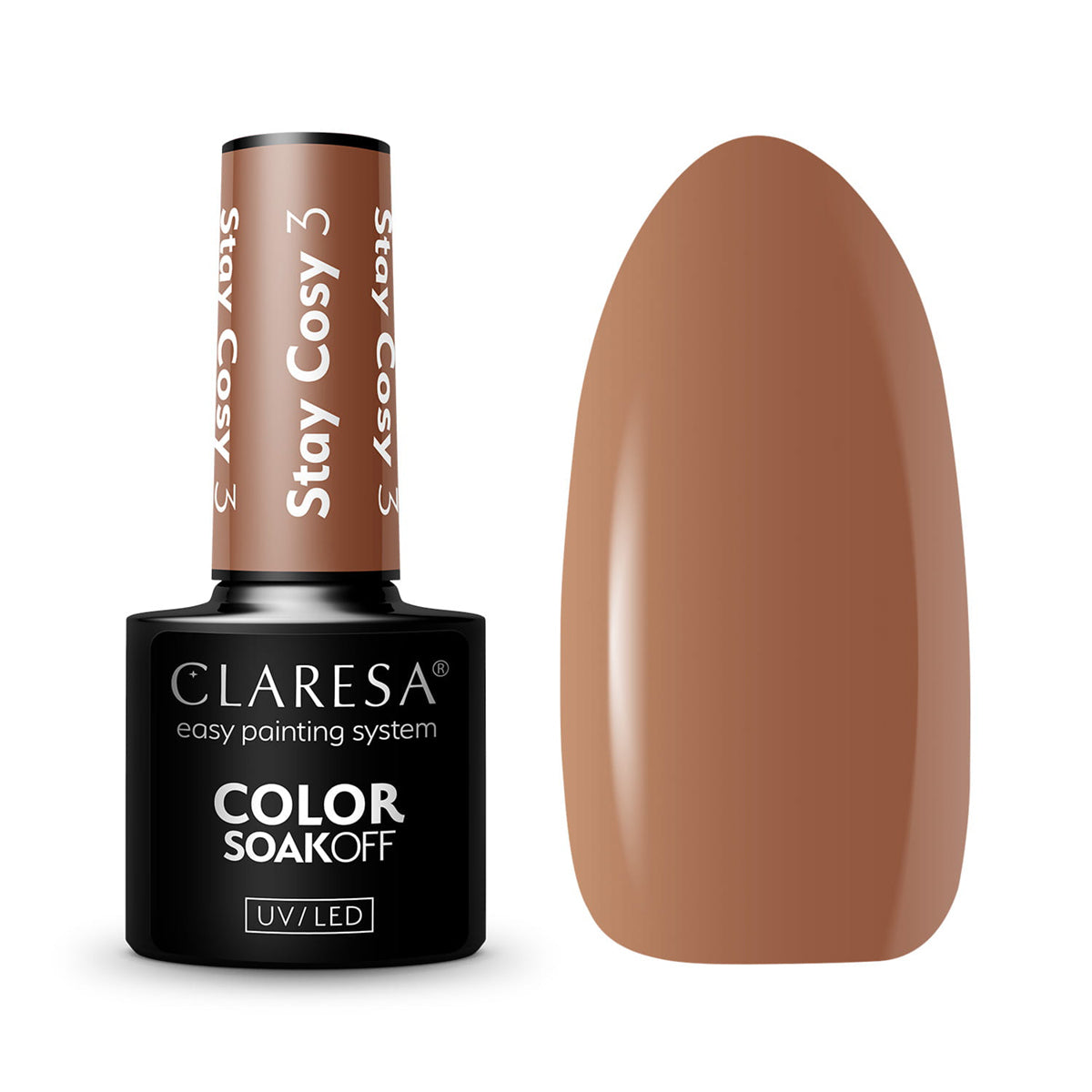 Claresa hybride nagellak Stay Cosy 3 -5g