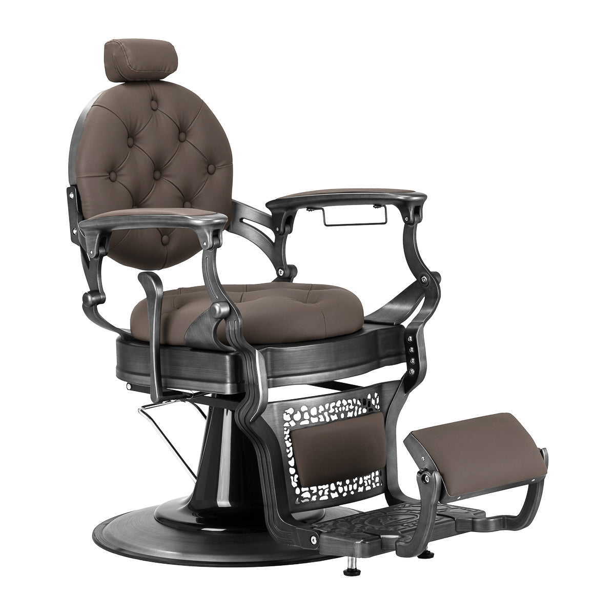 Barber chair Gabbiano Niccolo Brown