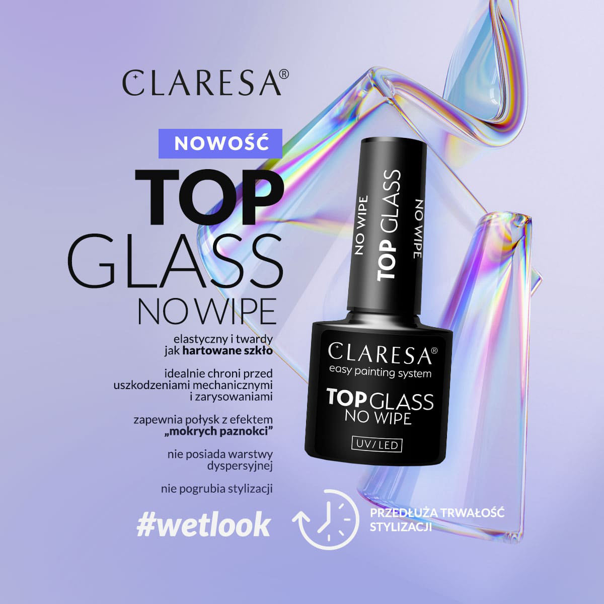 CLARESA Top Glass Streeploos 5g