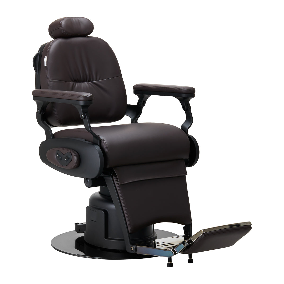 Gabbiano Duke Electric Barber Chair Brown