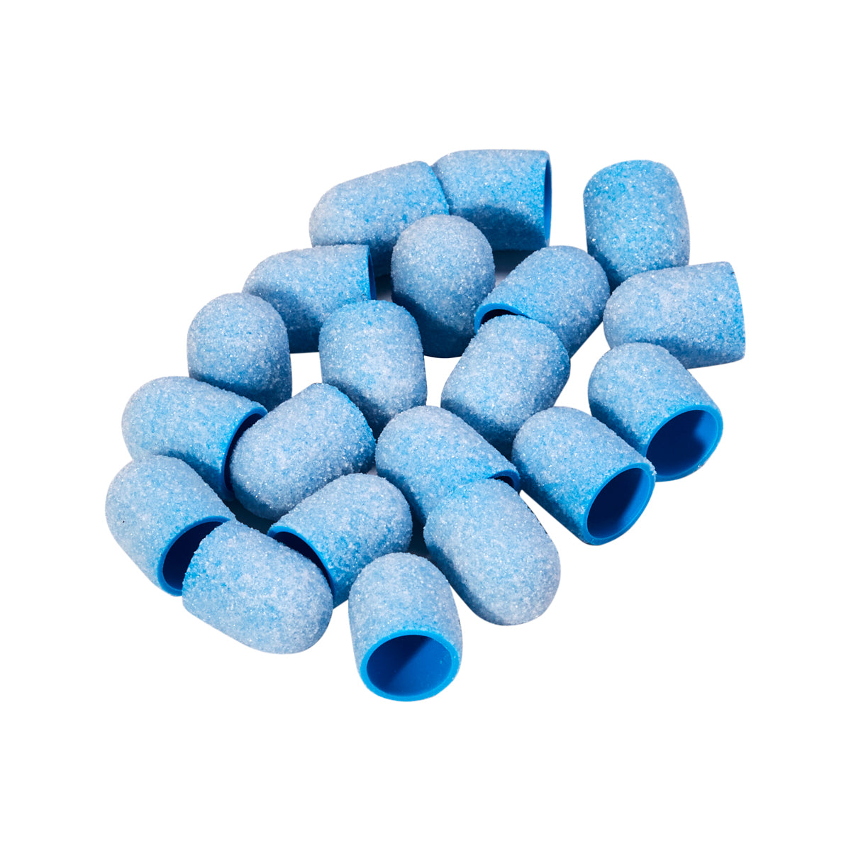 Exo blue med schuurkap 10 mm /80 20 stuks harde dop