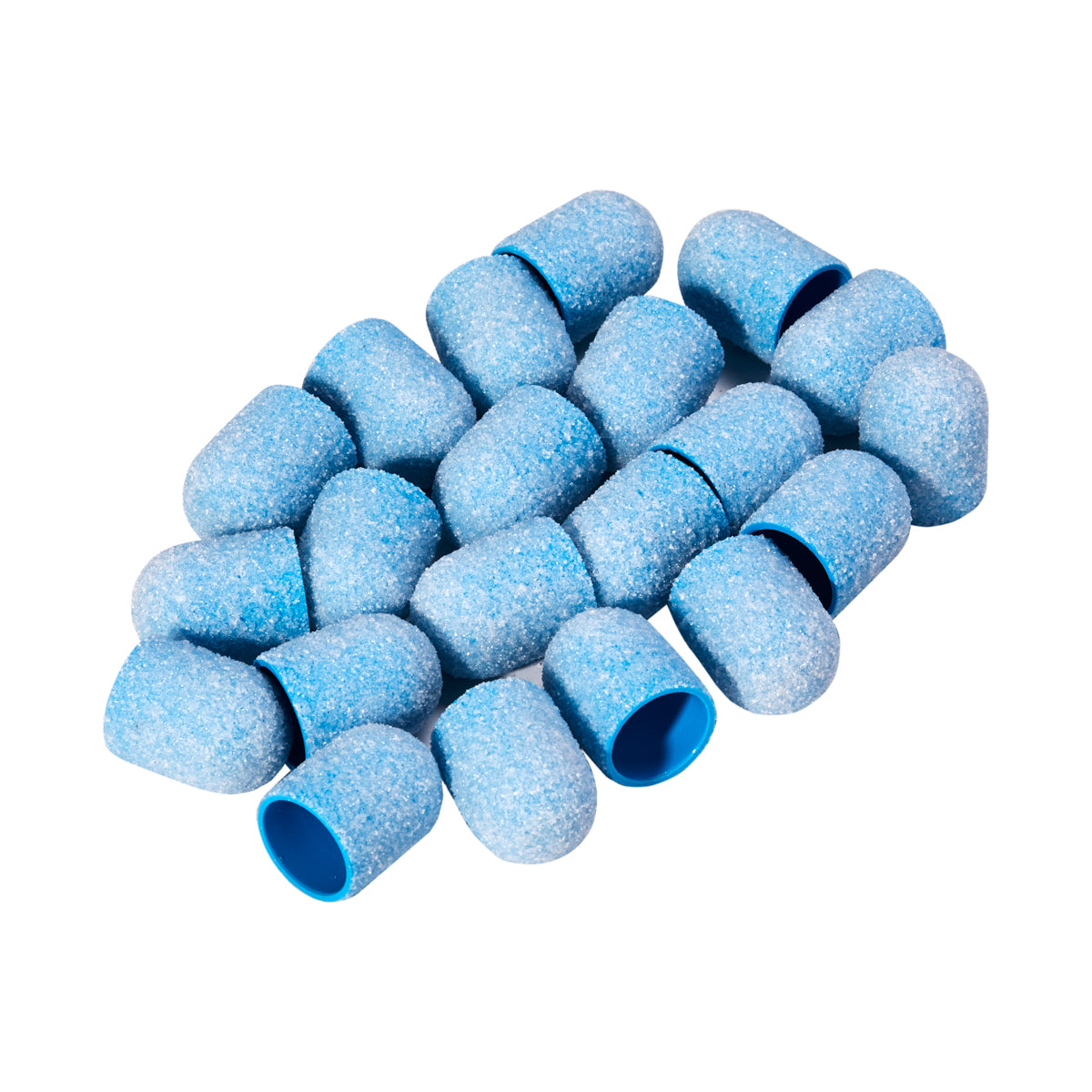 Exo blue med abrasive cap 13mm / 60 20pcs Hard Cap