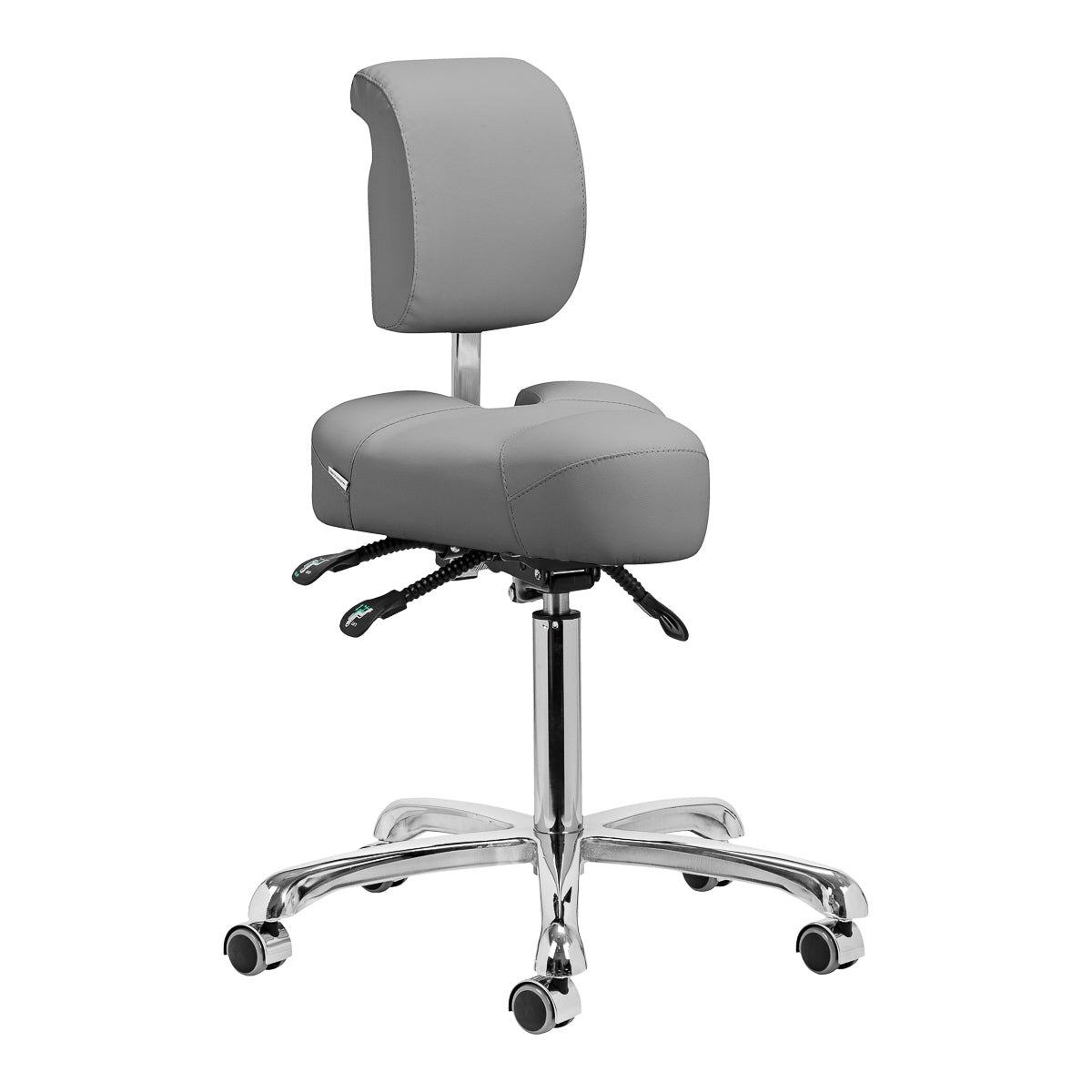 Giovanni podiatry stool 1005 grey