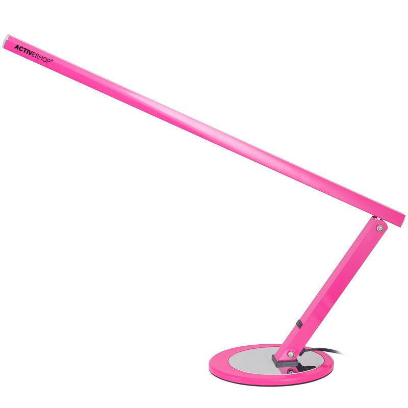 20w slanke bureaulamp roze