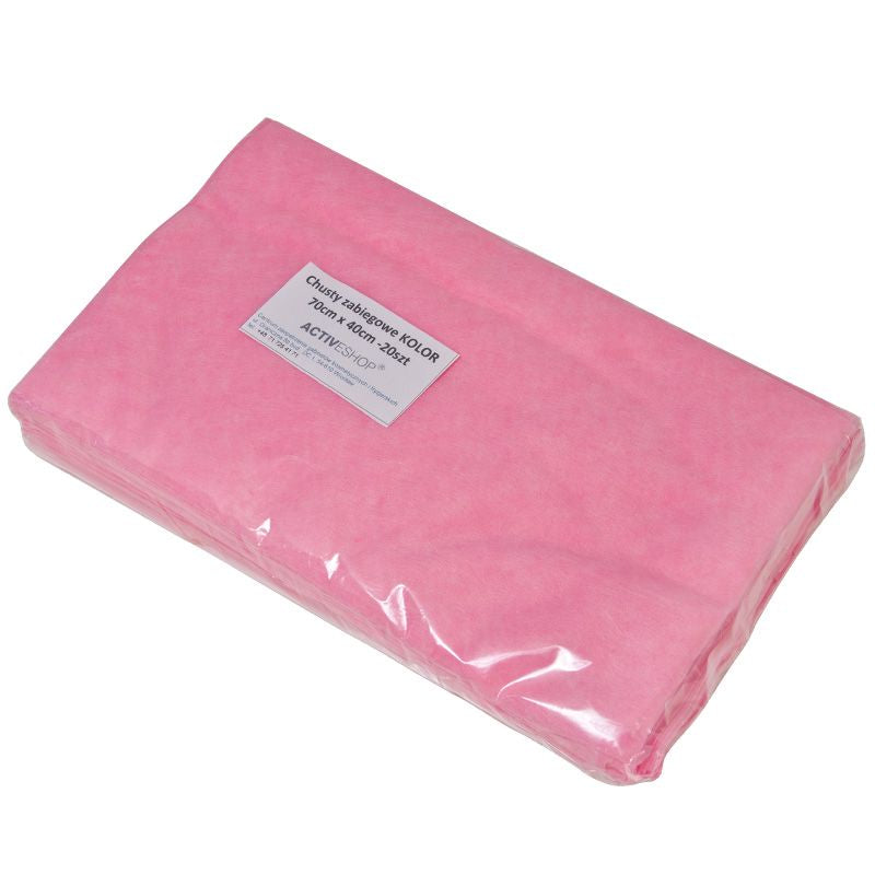 Wegwerp chirurgische doeken, 20 stuks, 70x40 cm, roze