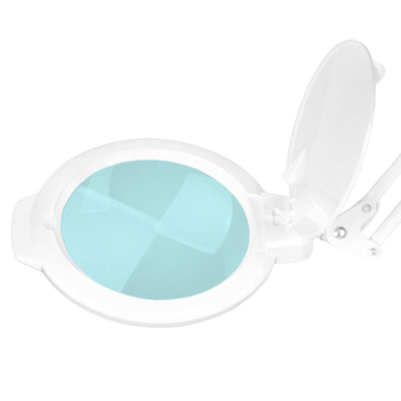 Lampe loupe LED Moonlight 8013/6 blanche pour table
