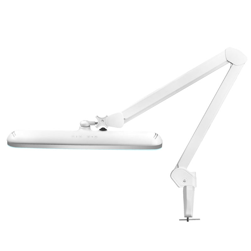 Elegante 801-tl led-werklamp met bankschroef reg. intensiteit en kleur van wit licht