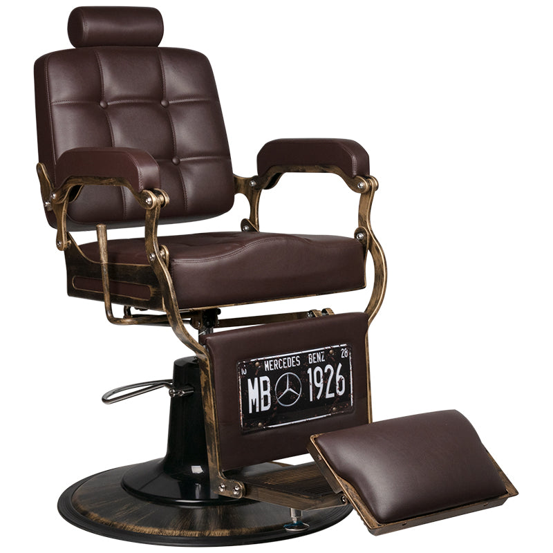 Chaise de barbier Brown Boss Gabbiano