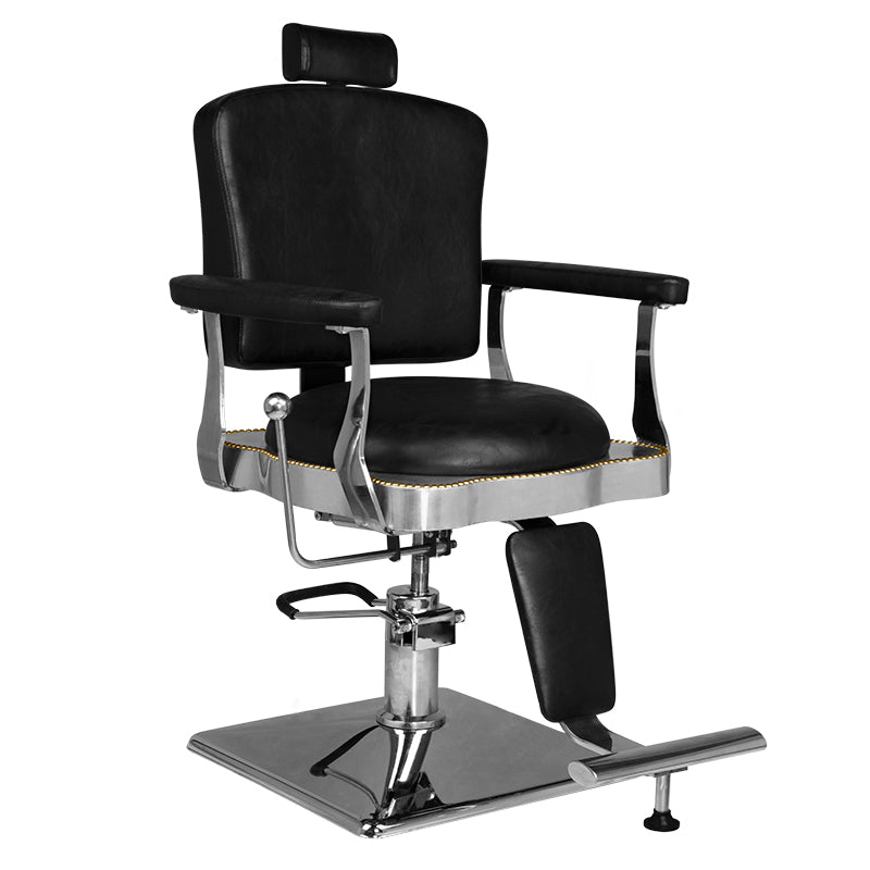 Système capillaire chaise de barbier sm180 noir