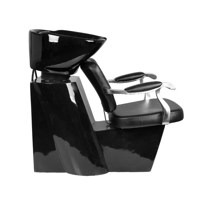 Lave-auto de coiffure Gabbiano noir molise