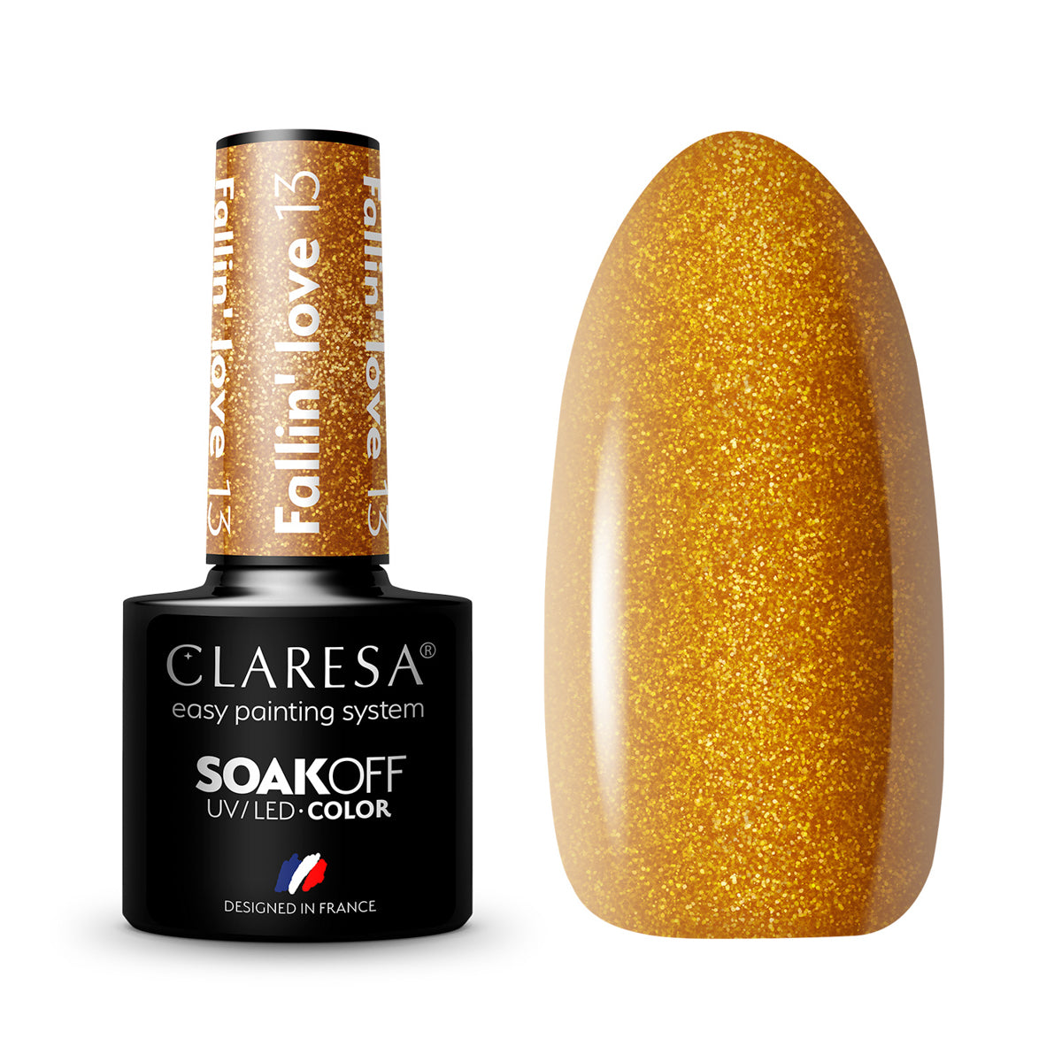 CLARESA Hybrid nail polish FALLIN "LOVE 13 -5g