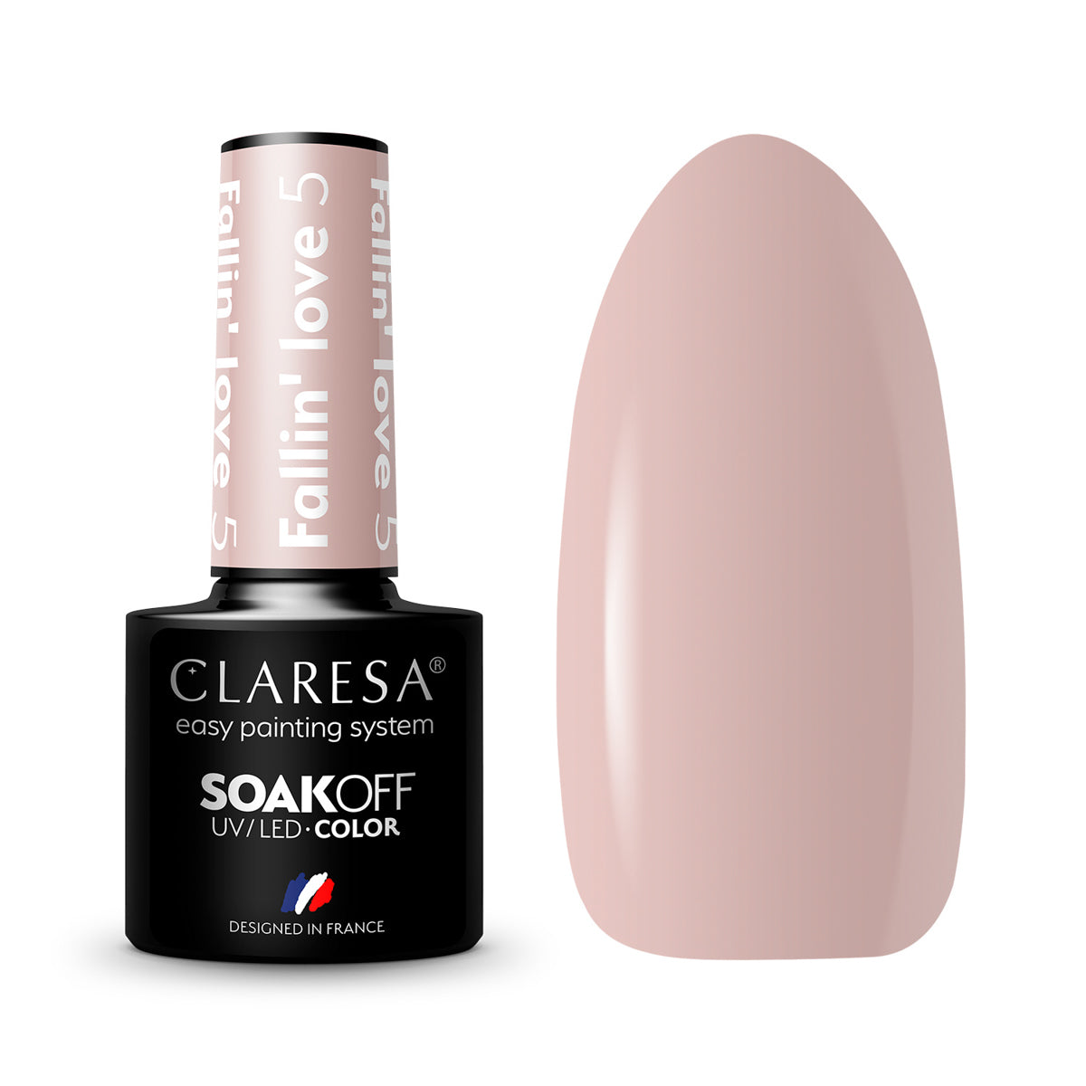 CLARESA Vernis à ongles hybride FALLIN "LOVE 5 5g