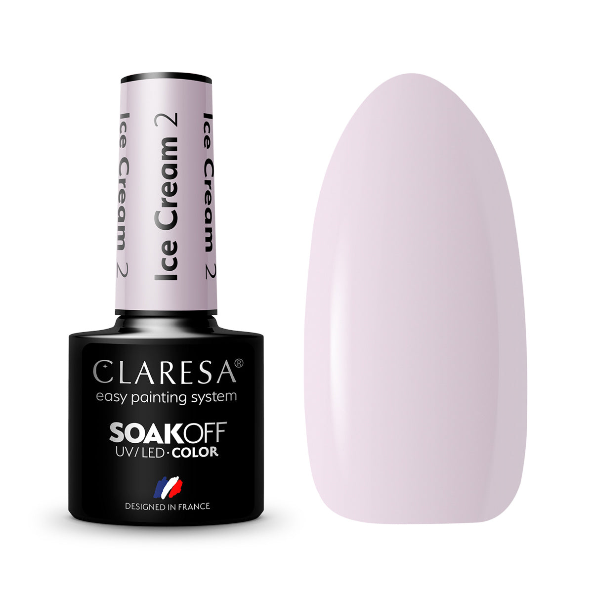 CLARESA hybride nagellak ice cream 2 -5g