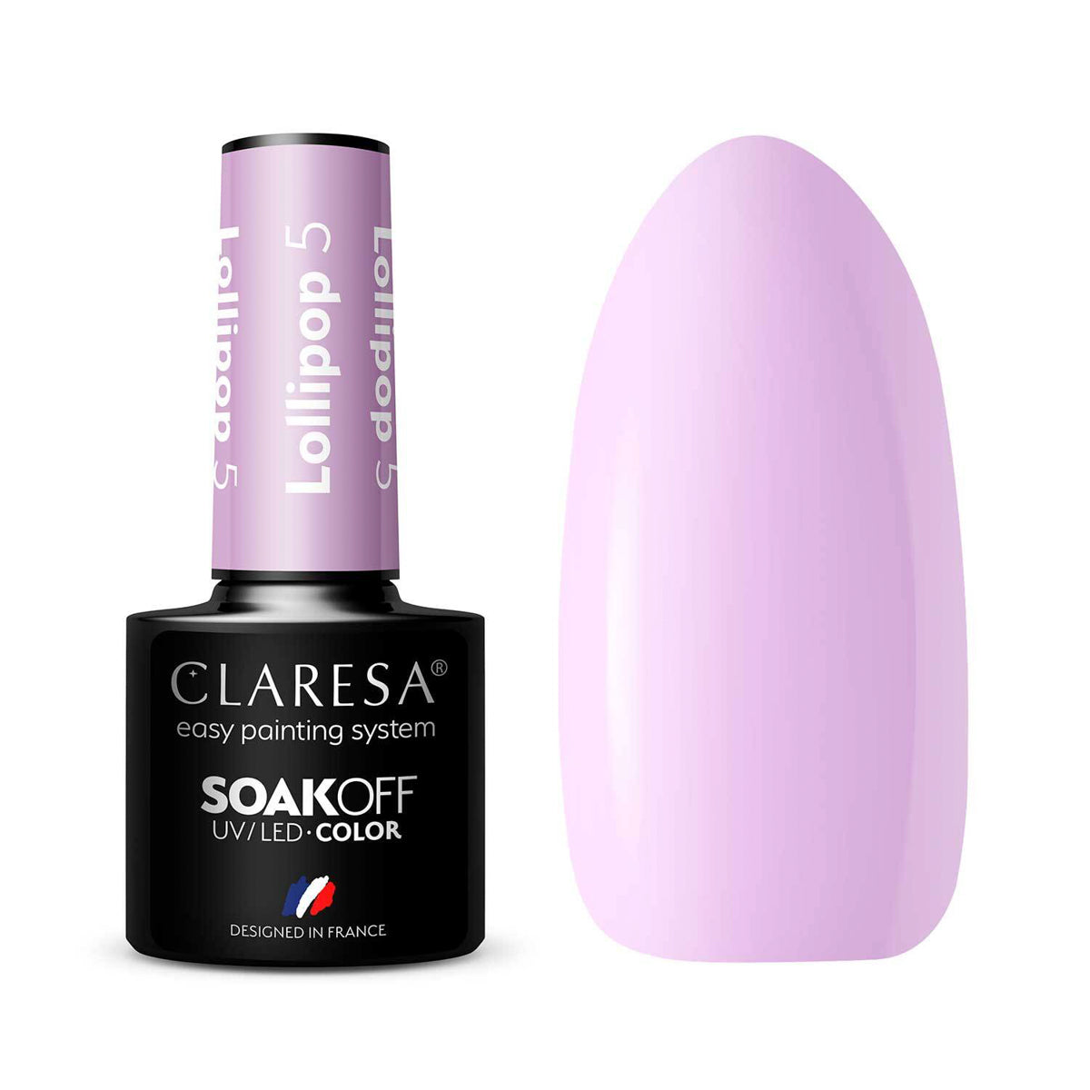 CLARESA Hybrid nail polish LOLLIPOP 5 -5g