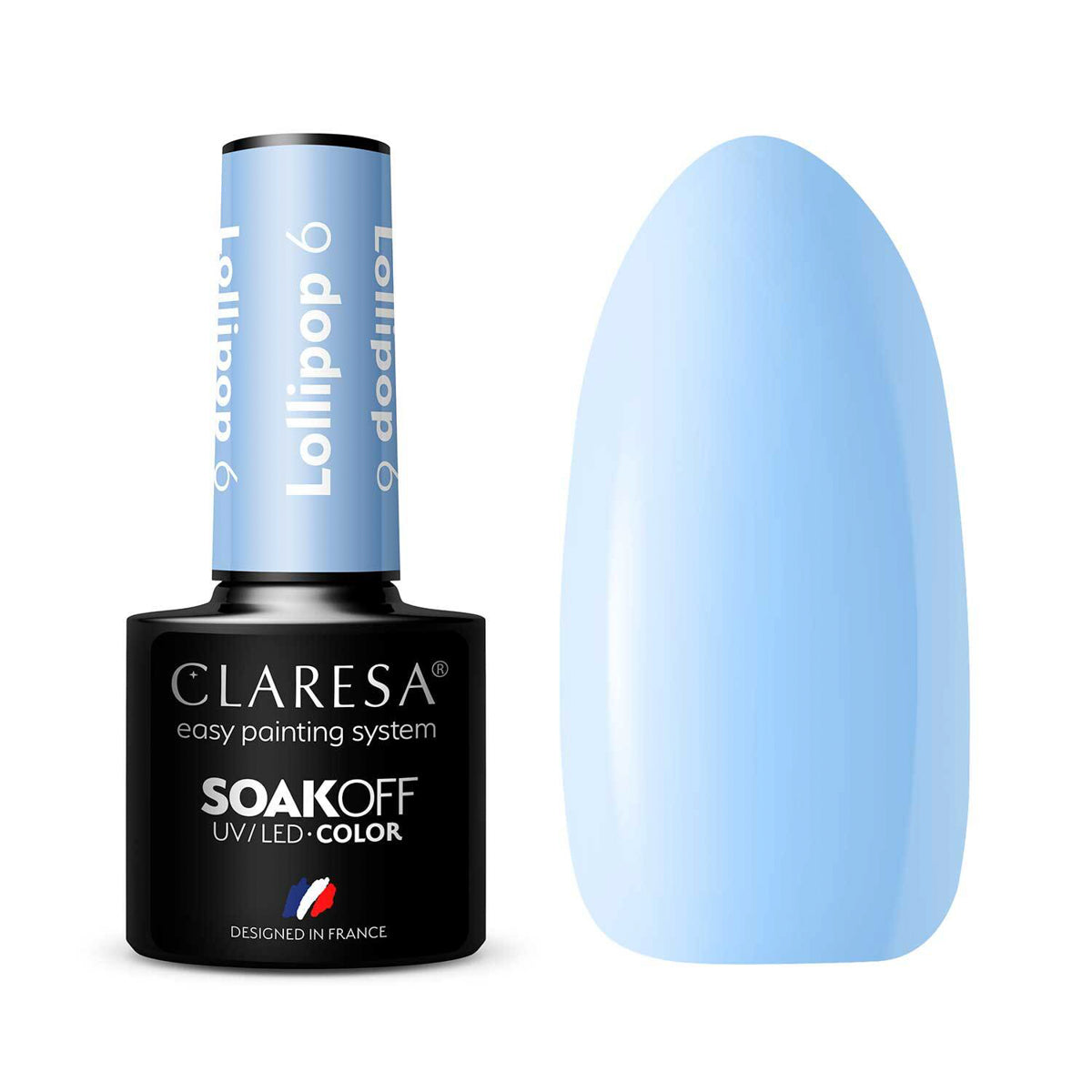 CLARESA Vernis à ongles hybride LOLLIPOP 6 -5g