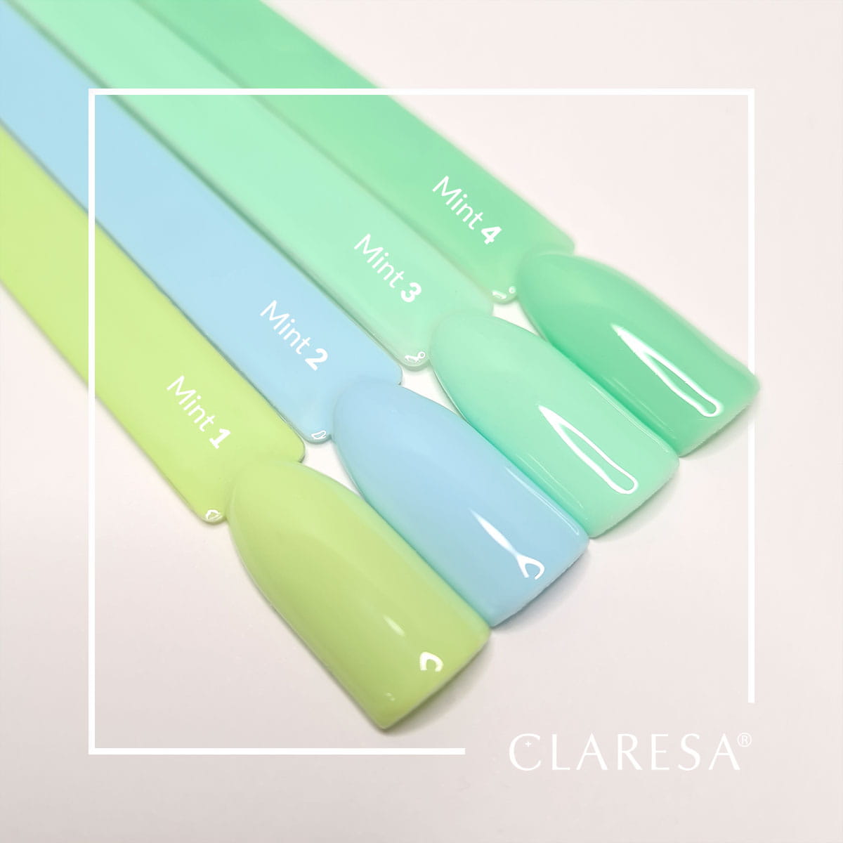 CLARESA Vernis à ongles hybride MINT 4 -5g