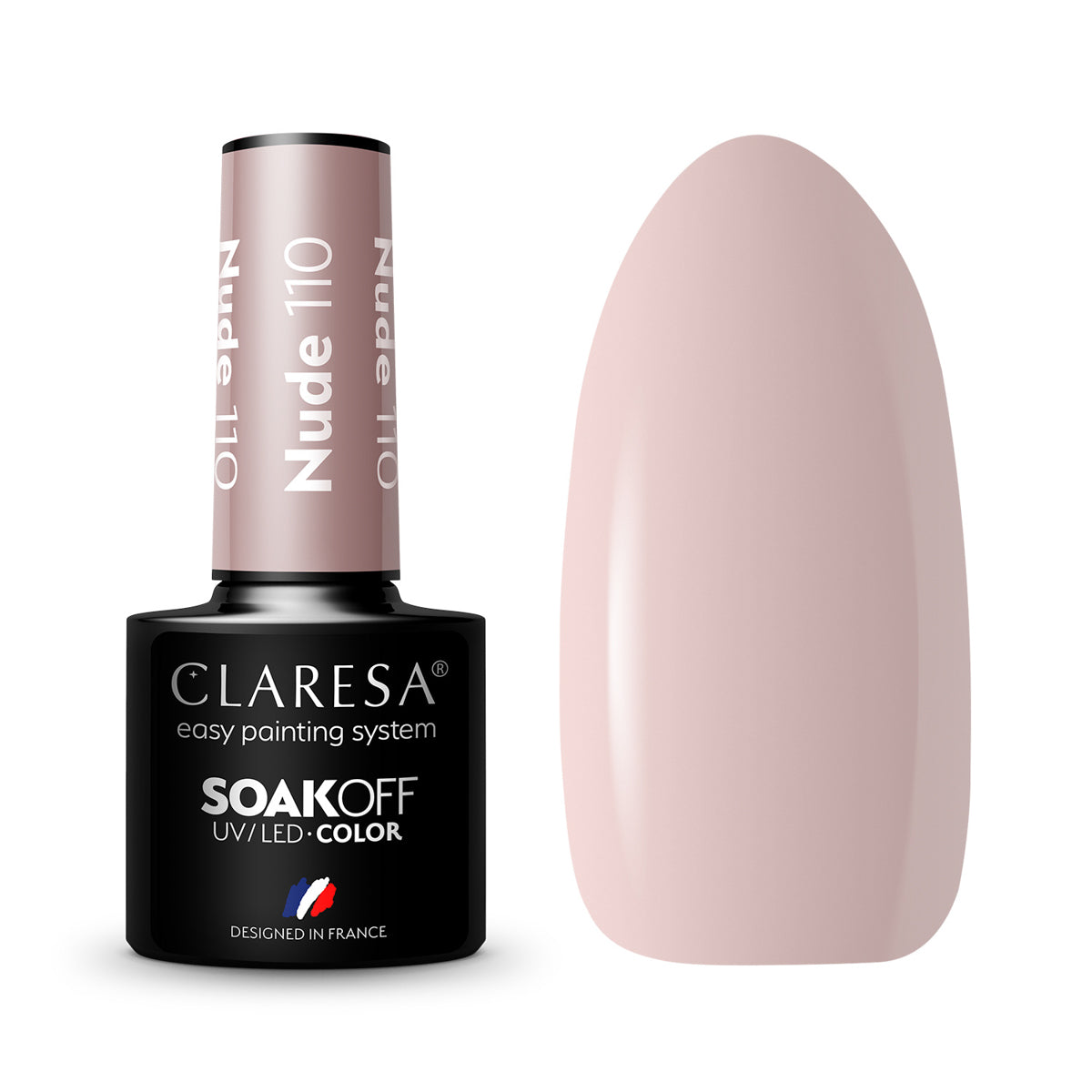 CLARESA Hybrid nail polish NUDE 110 -5g