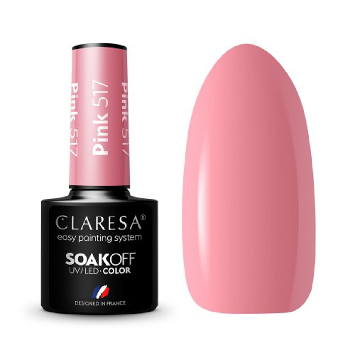 CLARESA Hybride nagellak ROZE 517 -5g