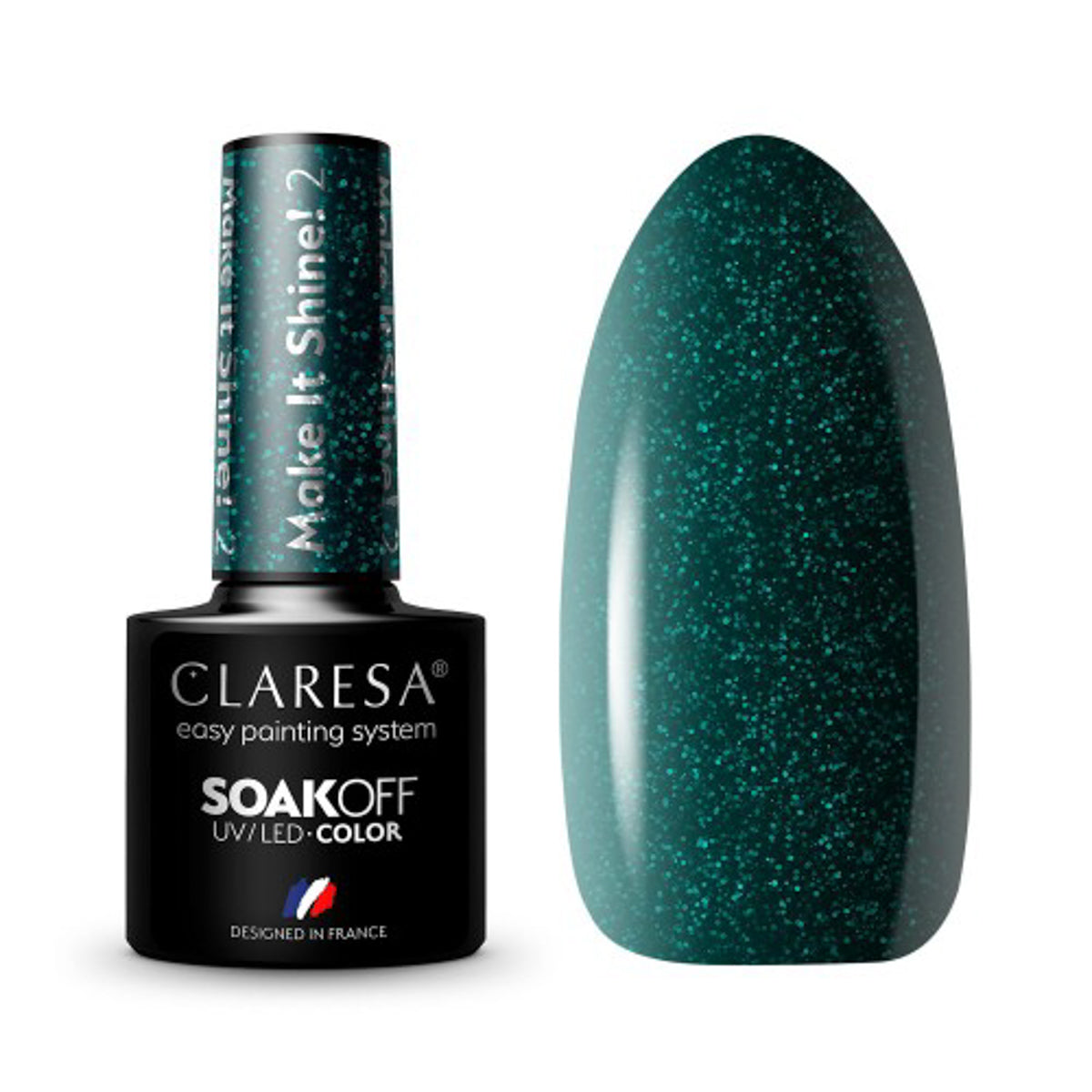 CLARESA Hybride nagellak Make It Shine! 2 -5 g