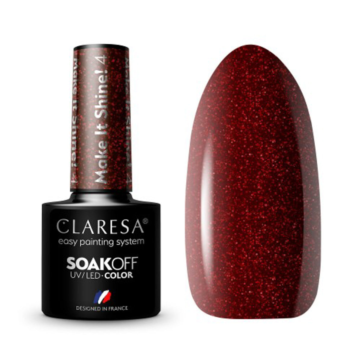 CLARESA Hybride nagellak Make It Shine! 4 -5 g