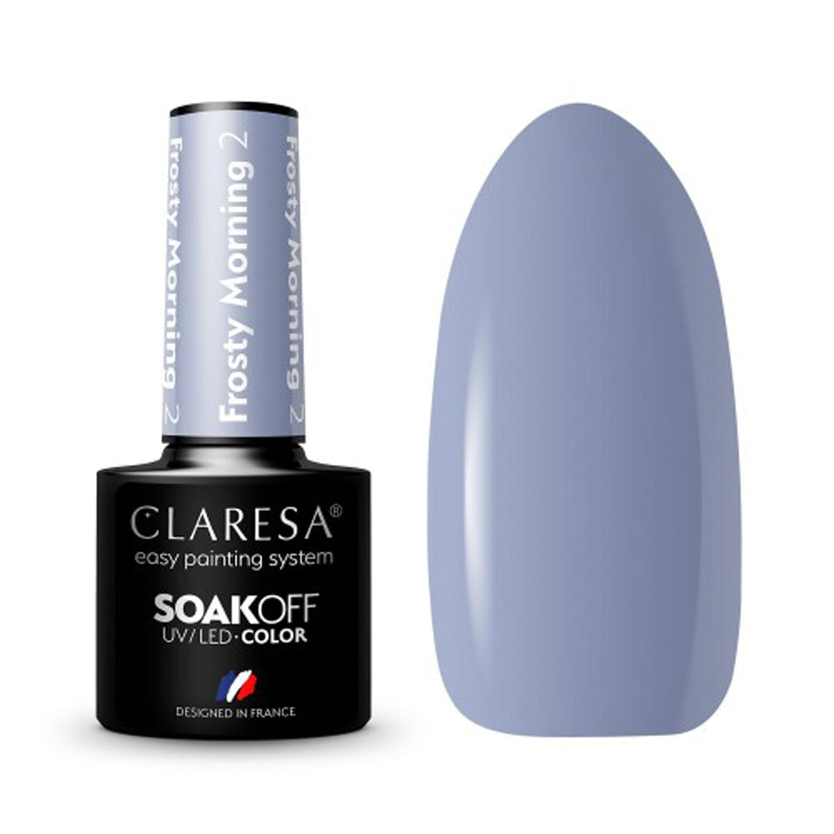 CLARESA Vernis gel Matin Givré 2 -5g