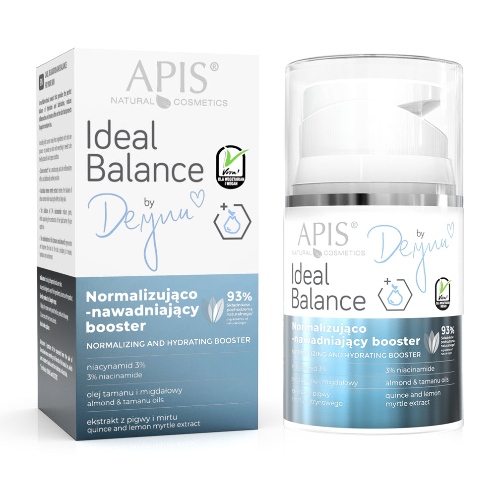 APIS Ideal Balance By Deynn, Normaliserende-hydraterende booster 50 ml