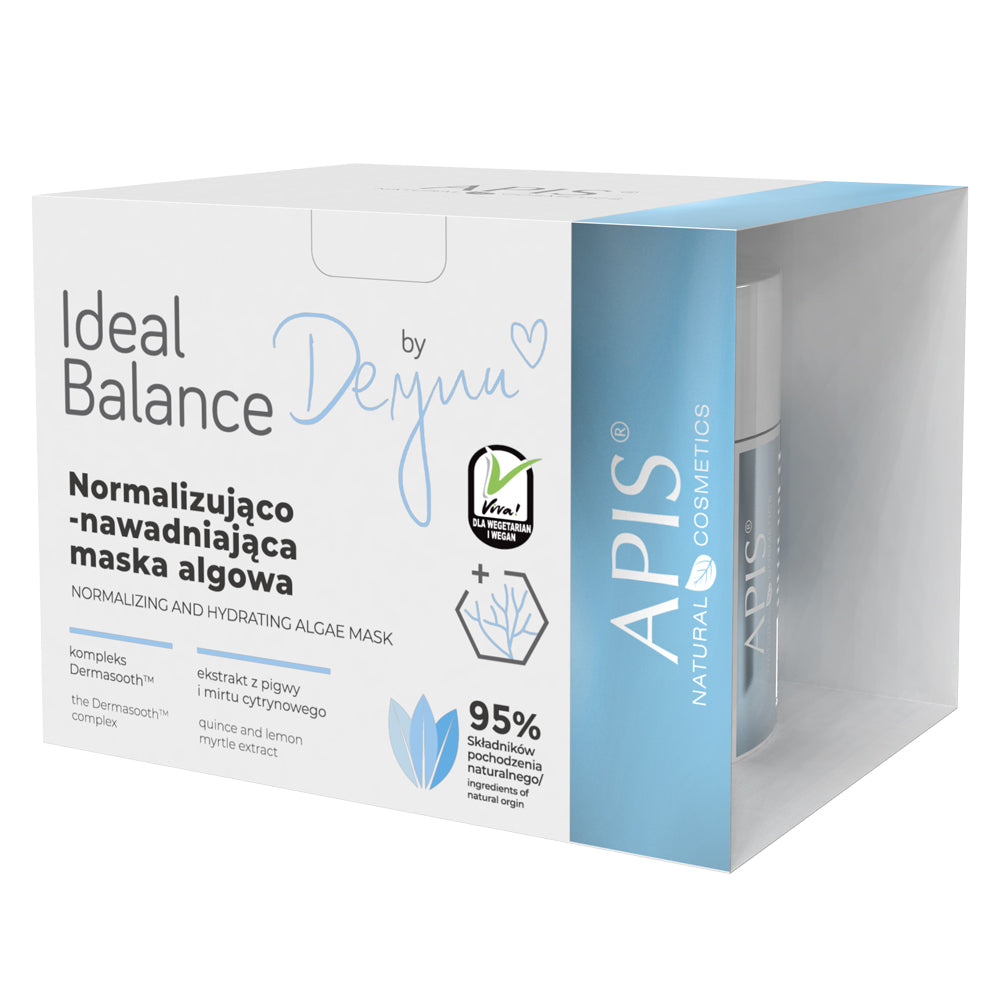 APIS Ideal Balance By Deynn, Normaliserend en hydraterend algenmasker 100 g