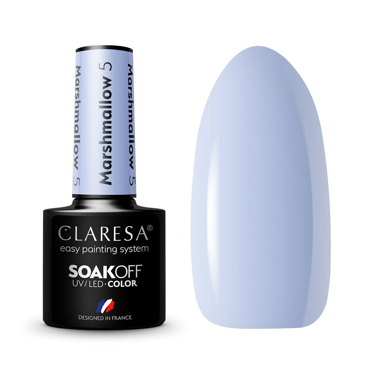 CLARESA vernis hybride MARSHMALLOW 5 5g