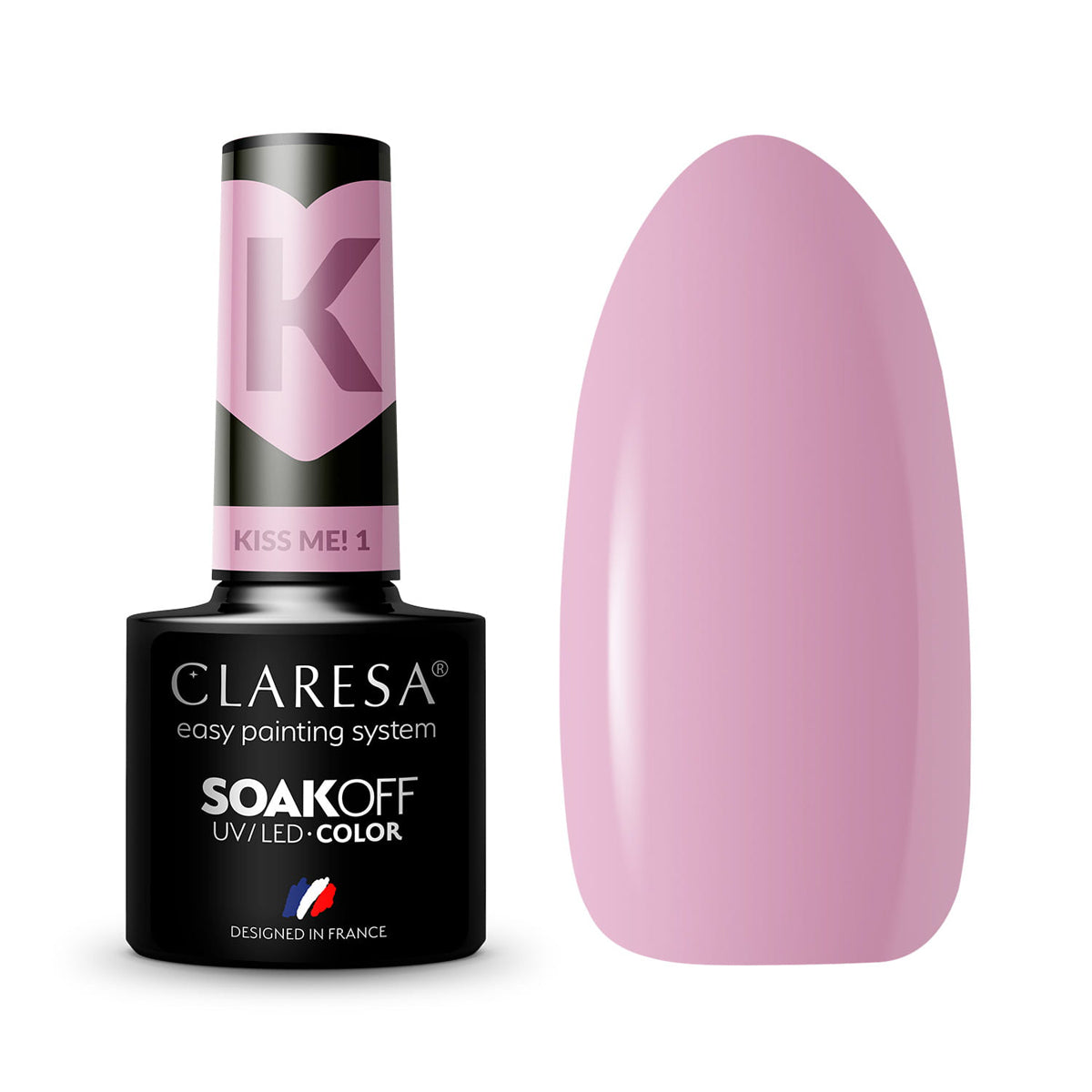 CLARESA vernis hybride Kiss Me ! 1 - 5 g