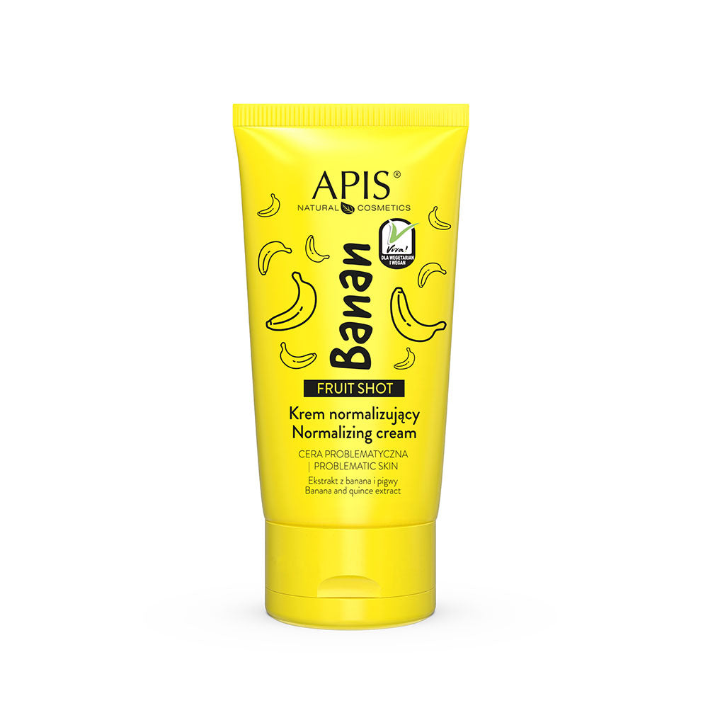 APIS Fruit Shot, Banana crème normalisante pour le visage 50 ml