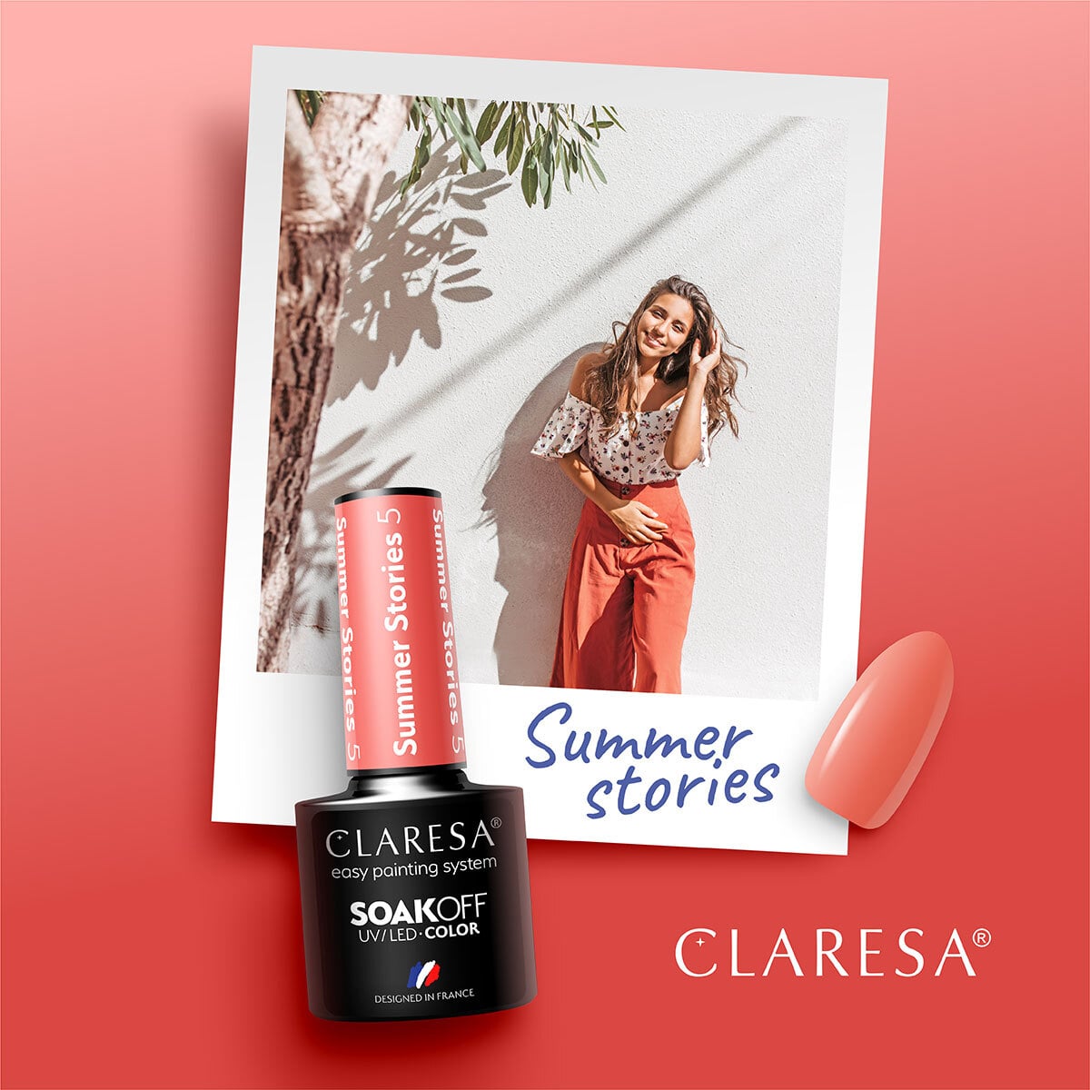 CLARESA vernis hybride SUMMER STORIES 5 -5g