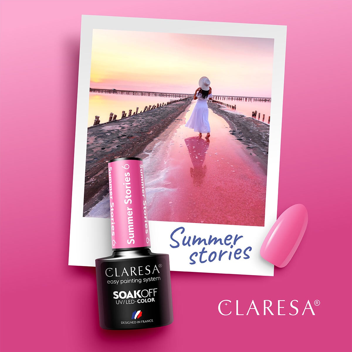 CLARESA vernis hybride SUMMER STORIES 6 -5g