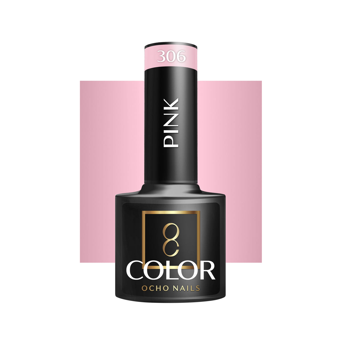 OCHO NAILS Hybride nagellak roze 306 -5 g