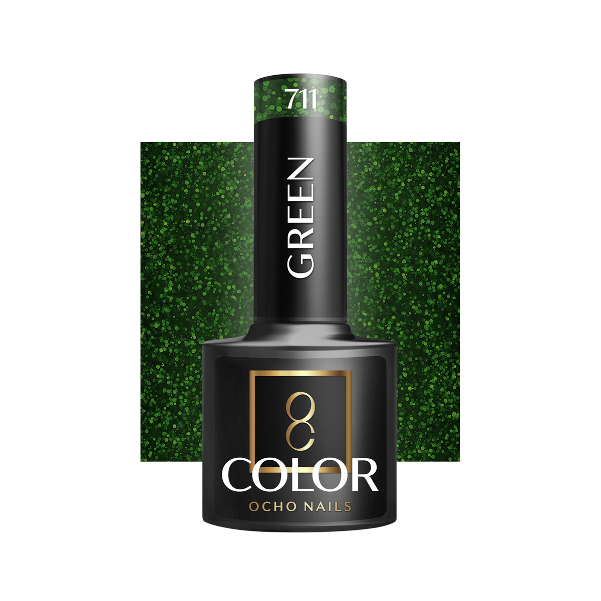 OCHO NAILS Hybride nagellak groen 711 -5 g