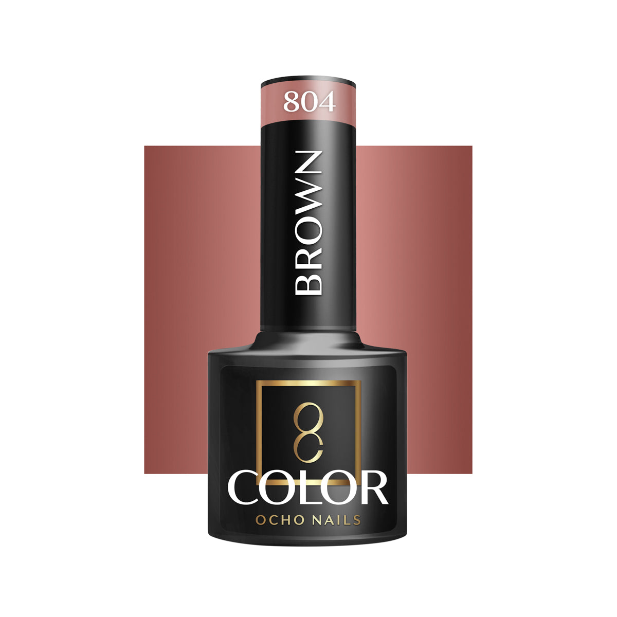 OCHO NAILS Hybrid nail polish brown 804 -5 g