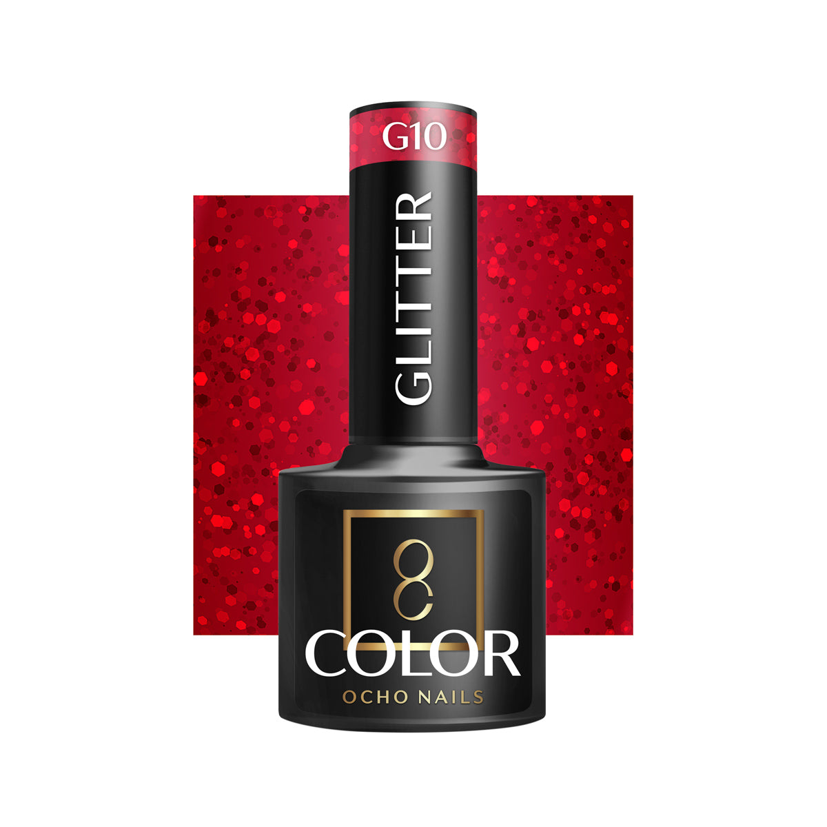 OCHO NAILS Hybrid nail polish glitter G10 -5 g