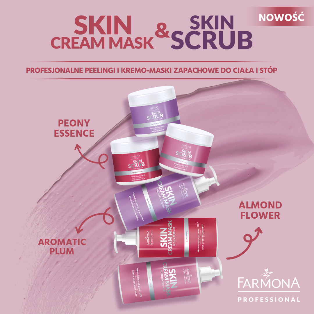 Farmona Skin cream mask almond flower cream for body and feet 500 ml.