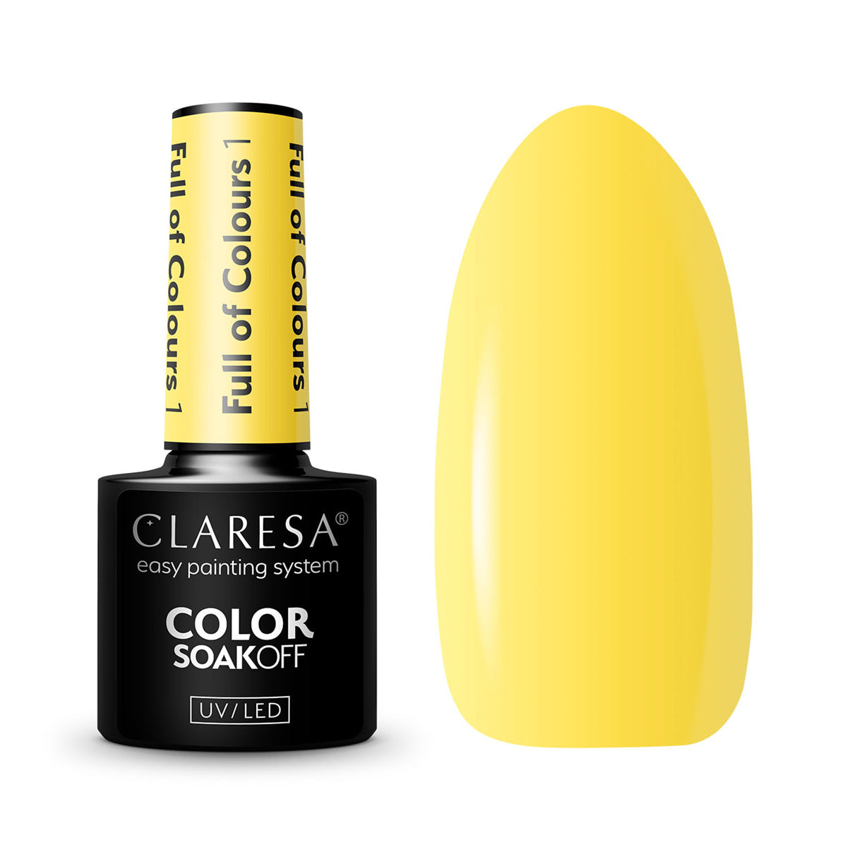 CLARESA Full of colours Hybride nagellak 1 -5g