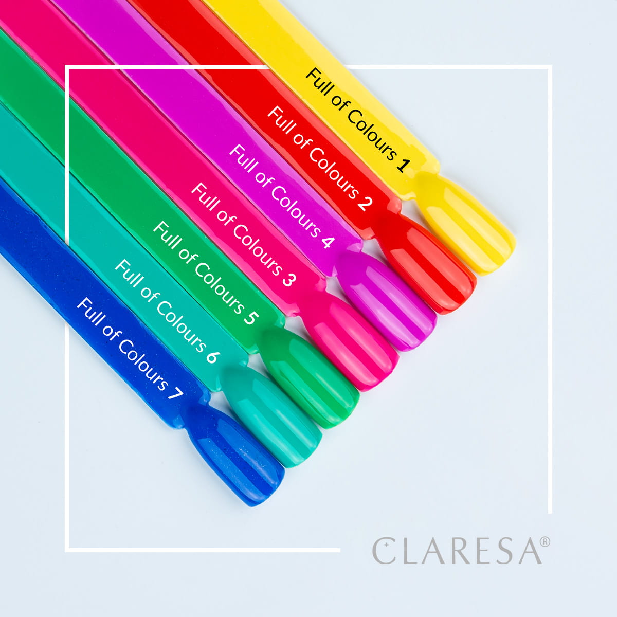 CLARESA Full of colours Hybride nagellak 2 -5g